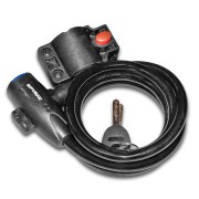 ZÁR SPYRAL TOWN 12X1500MM BLK TARTÓVAL